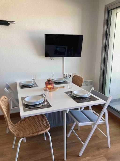 Studio Cabine Pornichet Vue Mer 4 Pers المظهر الخارجي الصورة
